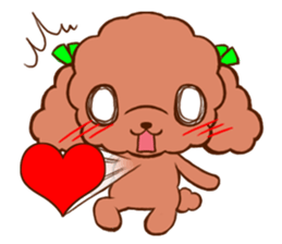 poodletan sticker #3205386