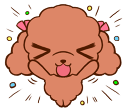 poodletan sticker #3205389