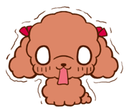 poodletan sticker #3205392