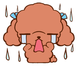 poodletan sticker #3205393