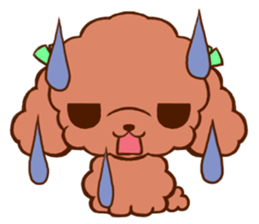 poodletan sticker #3205394