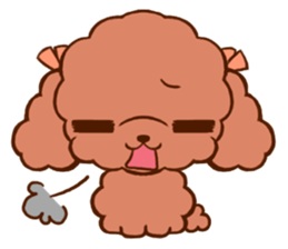 poodletan sticker #3205396