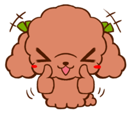 poodletan sticker #3205401