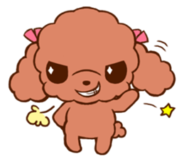 poodletan sticker #3205408