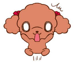 poodletan sticker #3205409