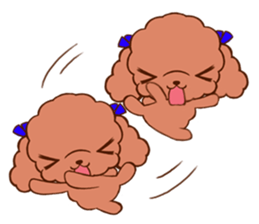 poodletan sticker #3205410