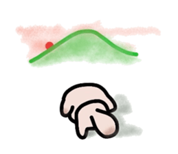 Howling of the puppy sticker #3205484