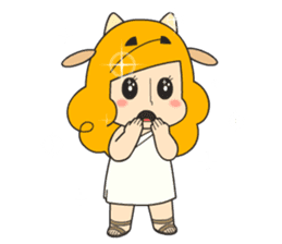 Oniku Daisuki! Zeushi-kun sticker #3205552