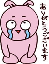 Crying rabbit sticker #3205773