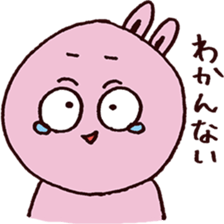 Crying rabbit sticker #3205782