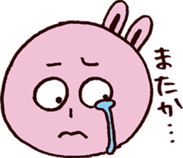 Crying rabbit sticker #3205784