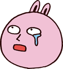 Crying rabbit sticker #3205785