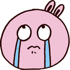 Crying rabbit sticker #3205788