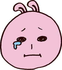 Crying rabbit sticker #3205789
