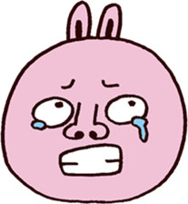 Crying rabbit sticker #3205790