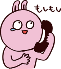 Crying rabbit sticker #3205792