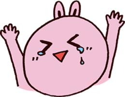 Crying rabbit sticker #3205794