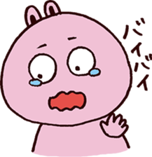 Crying rabbit sticker #3205800