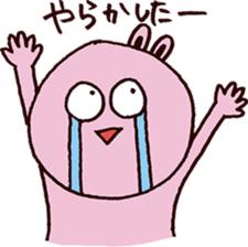 Crying rabbit sticker #3205801