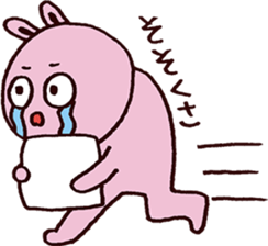 Crying rabbit sticker #3205804