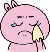 Crying rabbit sticker #3205808