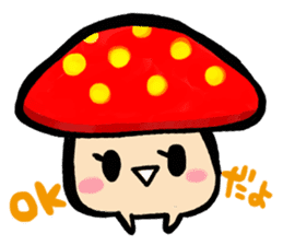 mushroom's sticker #3205851