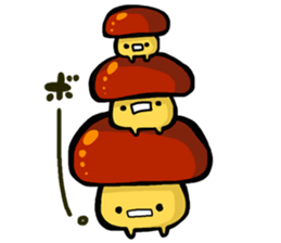 mushroom's sticker #3205877