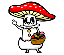 mushroom's sticker #3205881