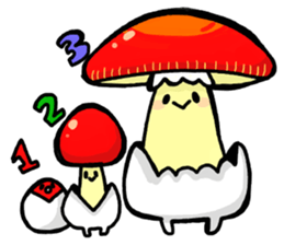 mushroom's sticker #3205886