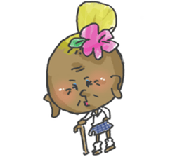 GAL Grandma!YUI POYO sticker #3206131
