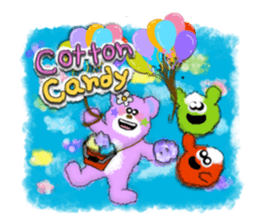 Lovie bear & friends! (ver.2) sticker #3206257