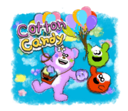 Lovie bear & friends! (ver.2) sticker #3206257