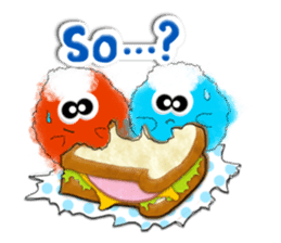 Lovie bear & friends! (ver.2) sticker #3206259