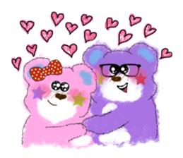Lovie bear & friends! (ver.2) sticker #3206267