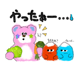 Lovie bear & friends! (ver.2) sticker #3206280