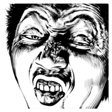 anger faces sticker #3206298