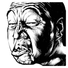 anger faces sticker #3206300