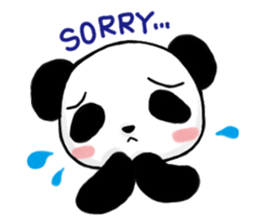 Easygoing Panda sticker #3206582