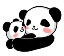 Easygoing Panda sticker #3206591