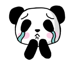 Easygoing Panda sticker #3206604