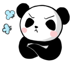 Easygoing Panda sticker #3206605