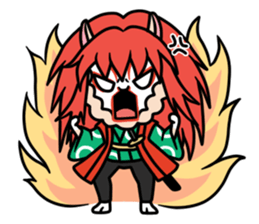 Kabuki Man sticker #3206614