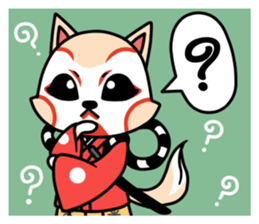 Kabuki Man sticker #3206624