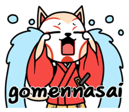 Kabuki Man sticker #3206629