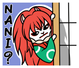 Kabuki Man sticker #3206641