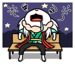 Kabuki Man sticker #3206647