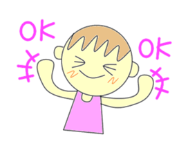 Support girl sticker #3206740