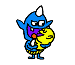 demon GIGI sticker #3207076