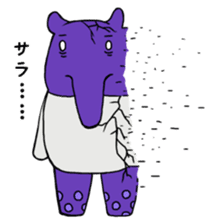 boy&tapir sticker #3207260