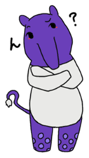 boy&tapir sticker #3207268